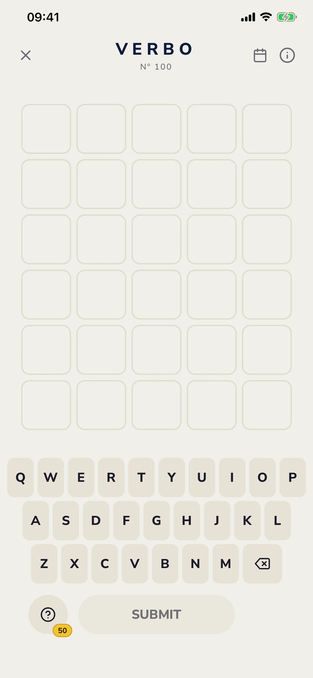 Verbo, the daily Catholic word game